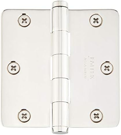 Emtek Radius Plain Bearing Steel Hinges Collection