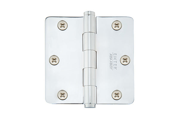 Emtek Radius Plain Bearing Steel Hinges Collection