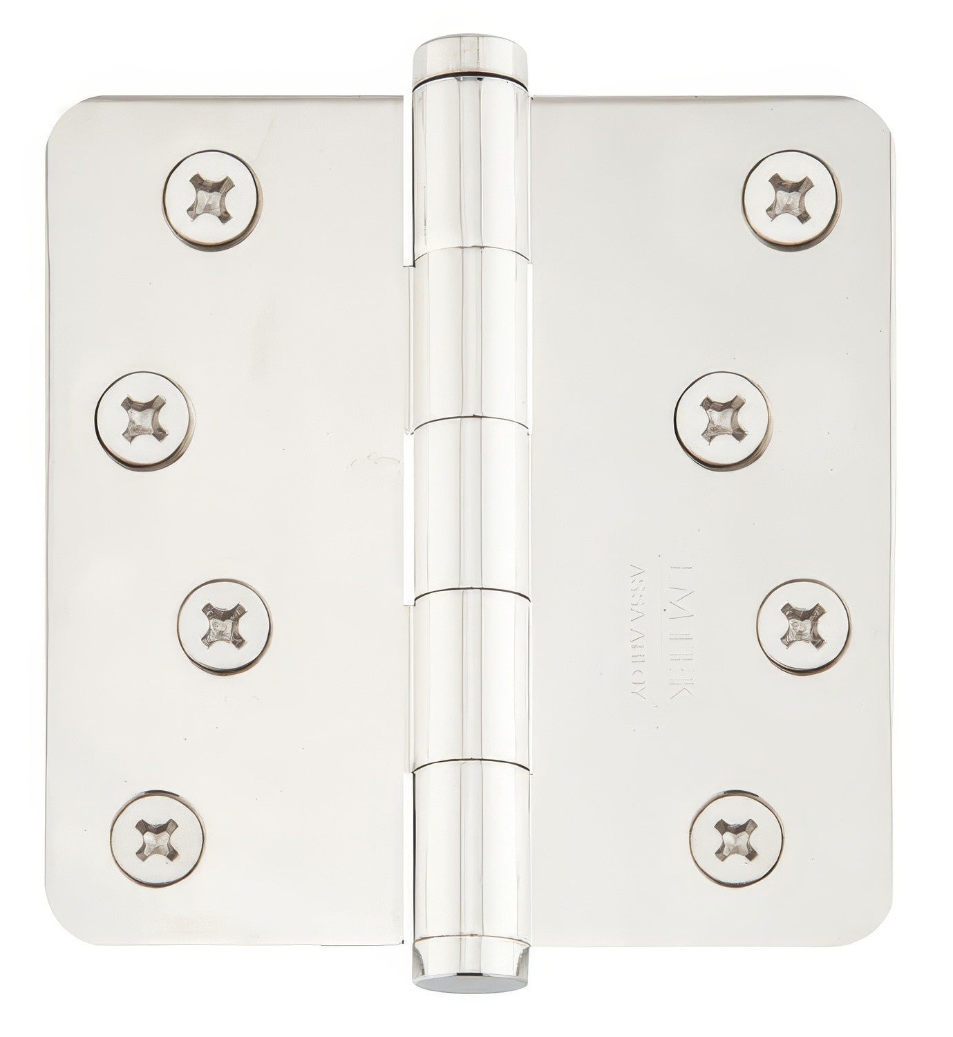 Emtek Radius Plain Bearing Steel Hinges Collection
