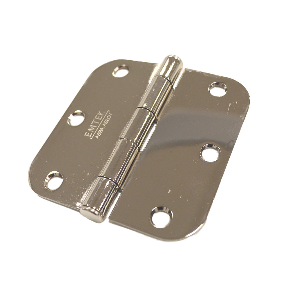 Emtek Radius Plain Bearing Steel Hinges Collection