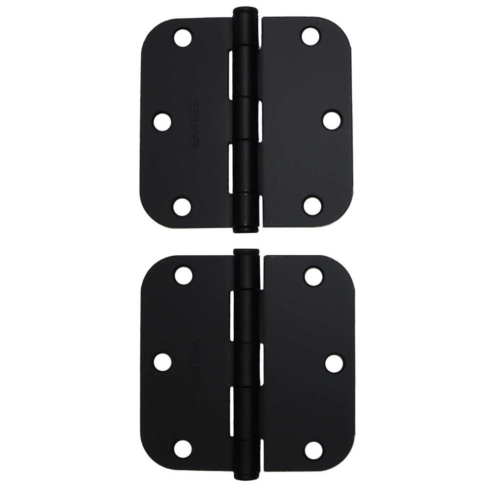 Emtek Radius Plain Bearing Steel Hinges Collection