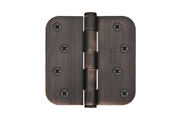Emtek Radius Plain Bearing Steel Hinges Collection
