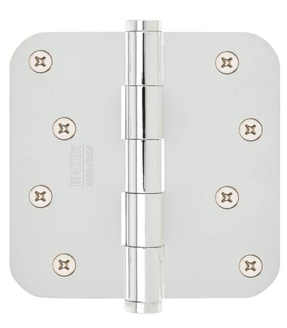 Emtek Radius Plain Bearing Steel Hinges Collection