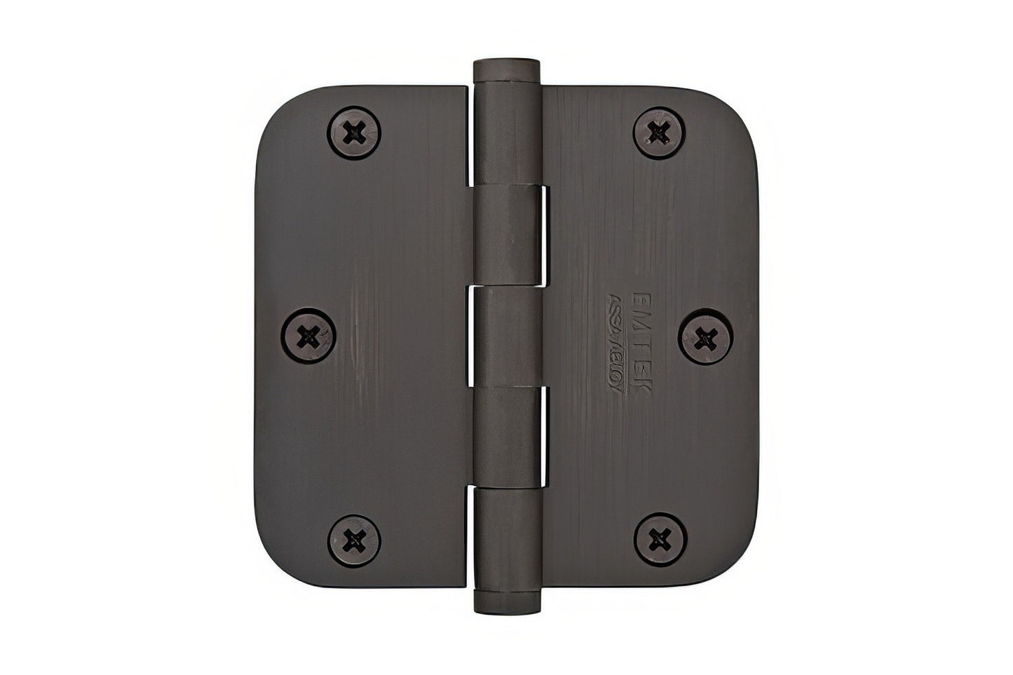 Emtek Radius Plain Bearing Steel Hinges Collection