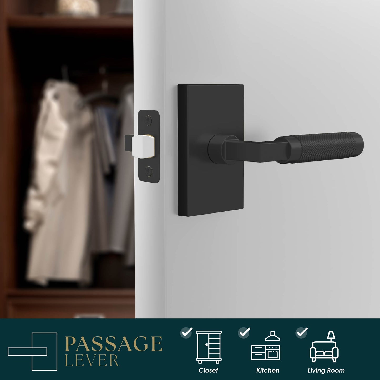 Ellis Collection | Knurled Lever