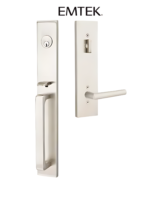 Emtek Lausanne Tubular Single Cylinder Handleset Collection