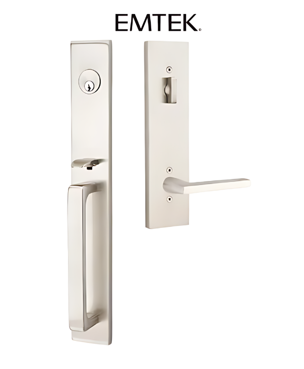 Emtek Lausanne Tubular Single Cylinder Handleset Collection