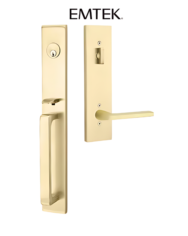 Emtek Lausanne Tubular Single Cylinder Handleset Collection
