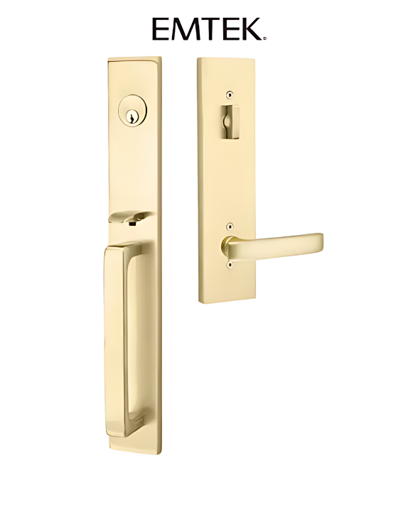 Emtek Lausanne Tubular Single Cylinder Handleset Collection