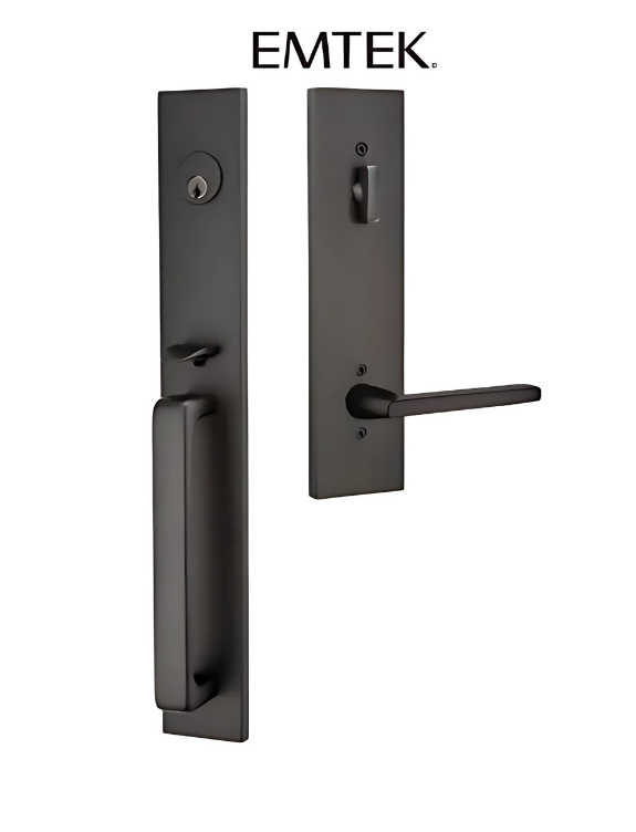Emtek Lausanne Tubular Single Cylinder Handleset Collection