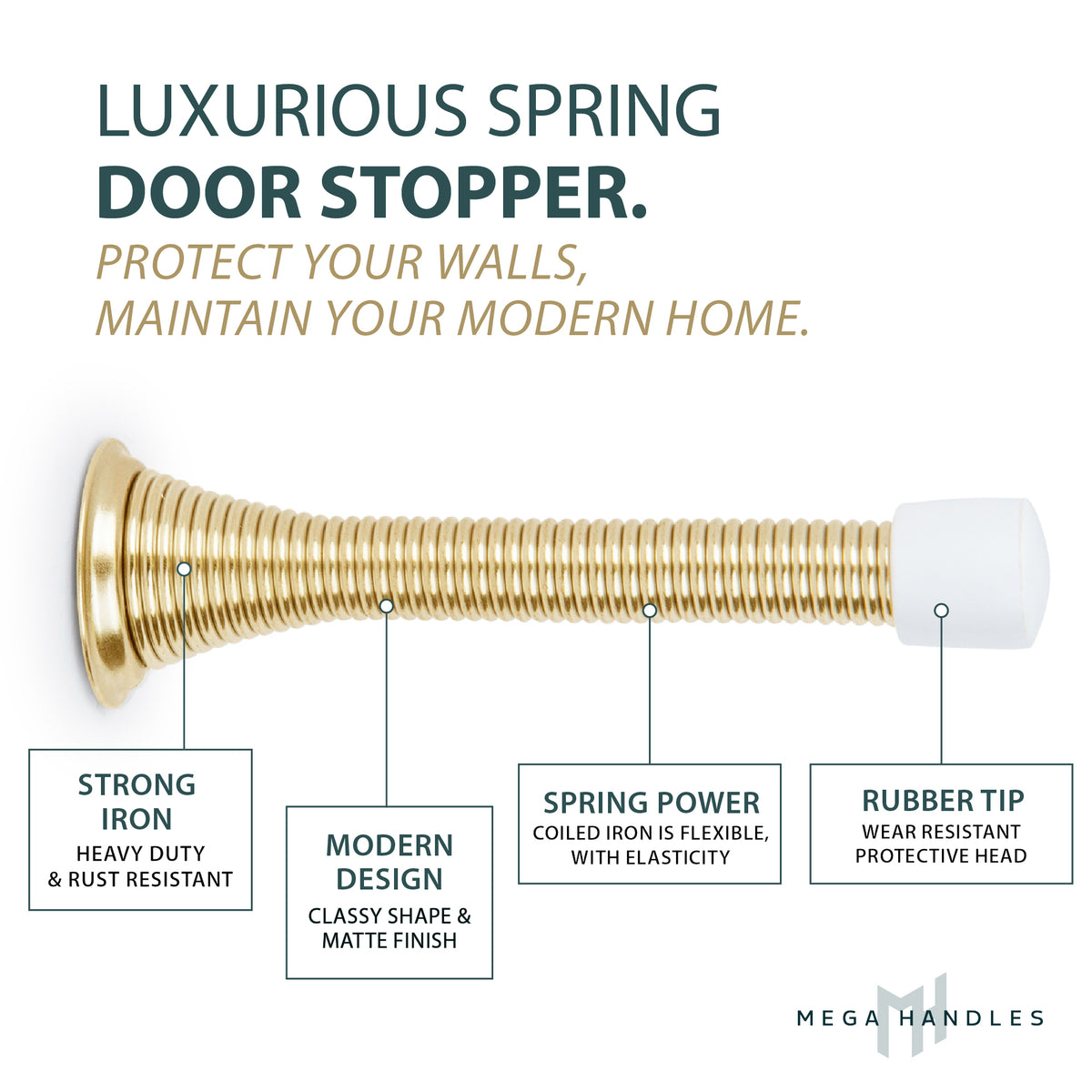 Spring Door Stopper