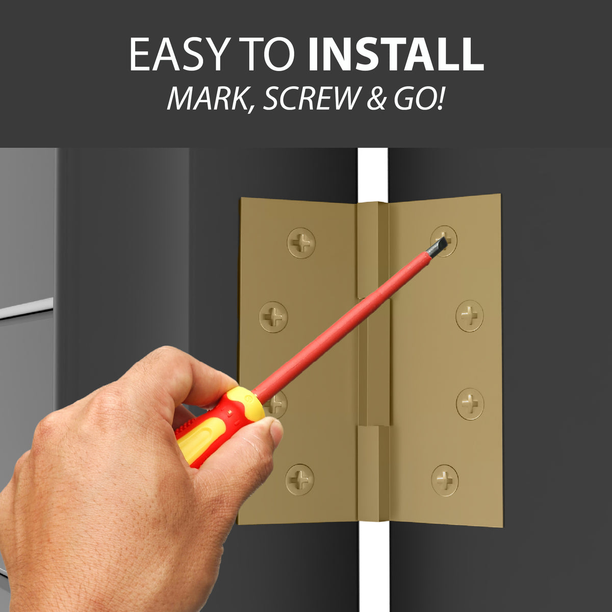 Square Barrel Hinge