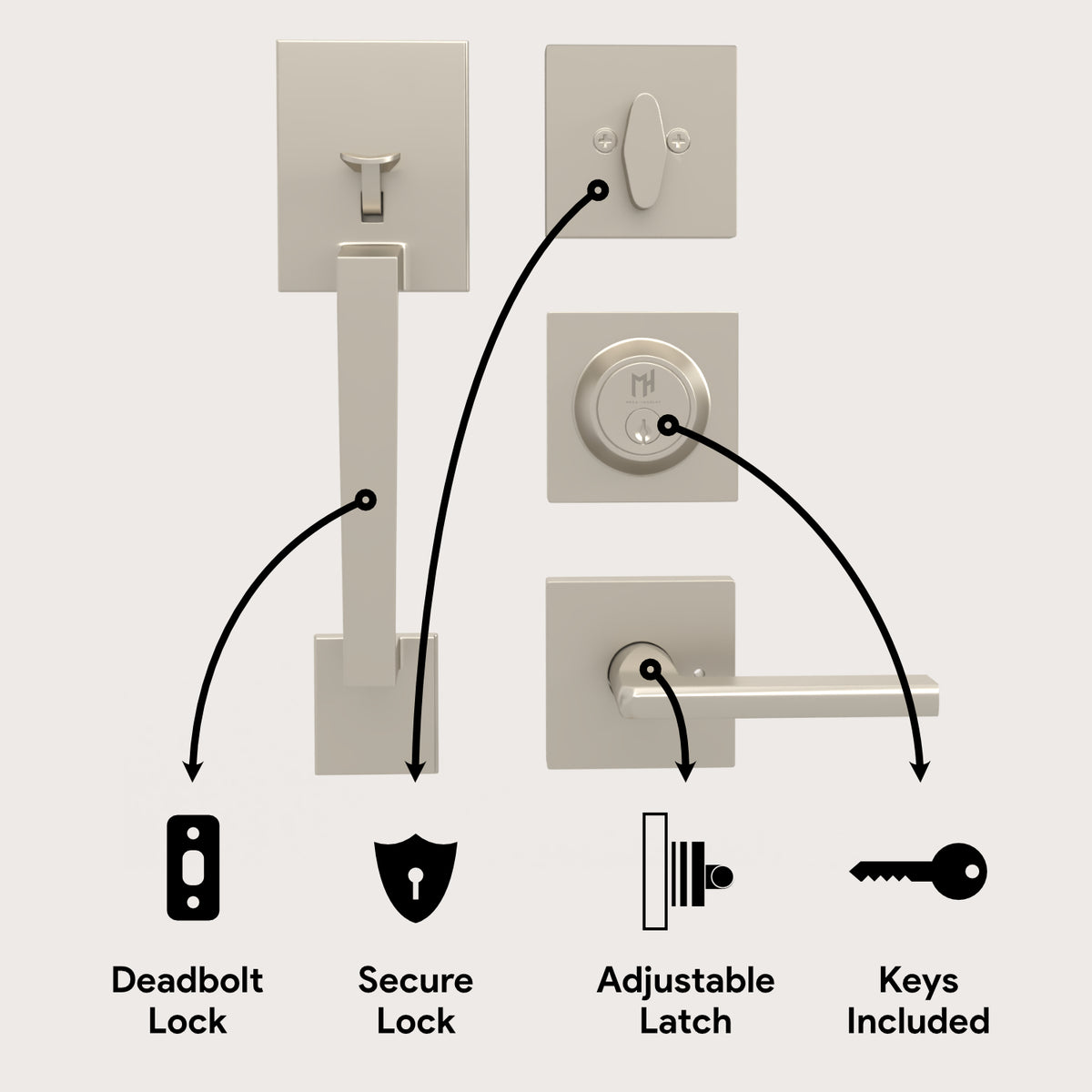 Tobelle Collection – Entrance Handle