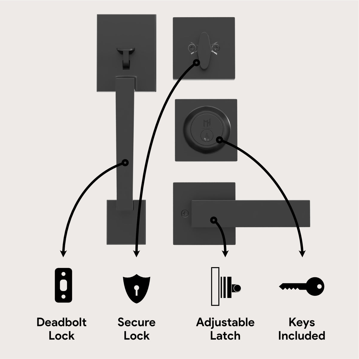 Tobelle Collection – Entrance Handle