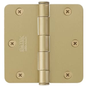 Emtek Radius Plain Bearing Steel Hinges Collection