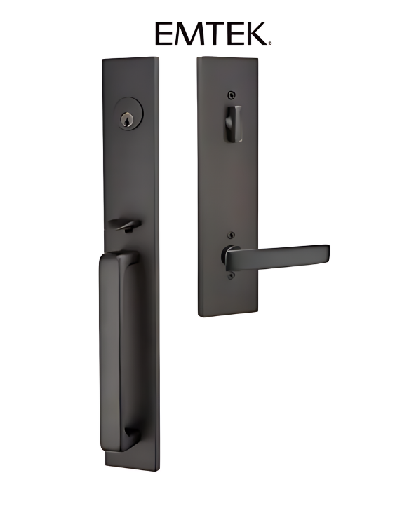 Emtek Lausanne Tubular Single Cylinder Handleset Collection