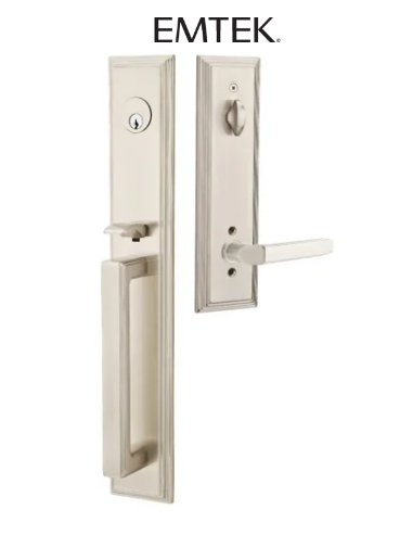 Emtek Melrose Plate Tubular Entry Set Collection