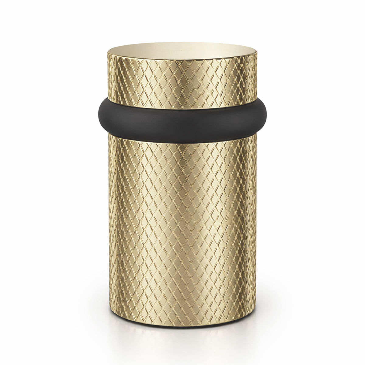 Knurled Door Stopper, with knurled texture