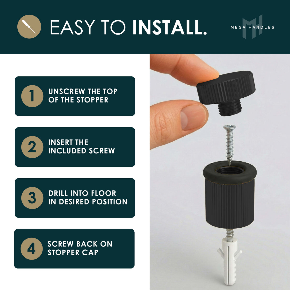 Linear Door Stopper
