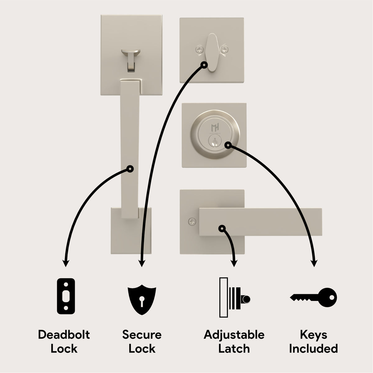 Tobelle Collection – Entrance Handle