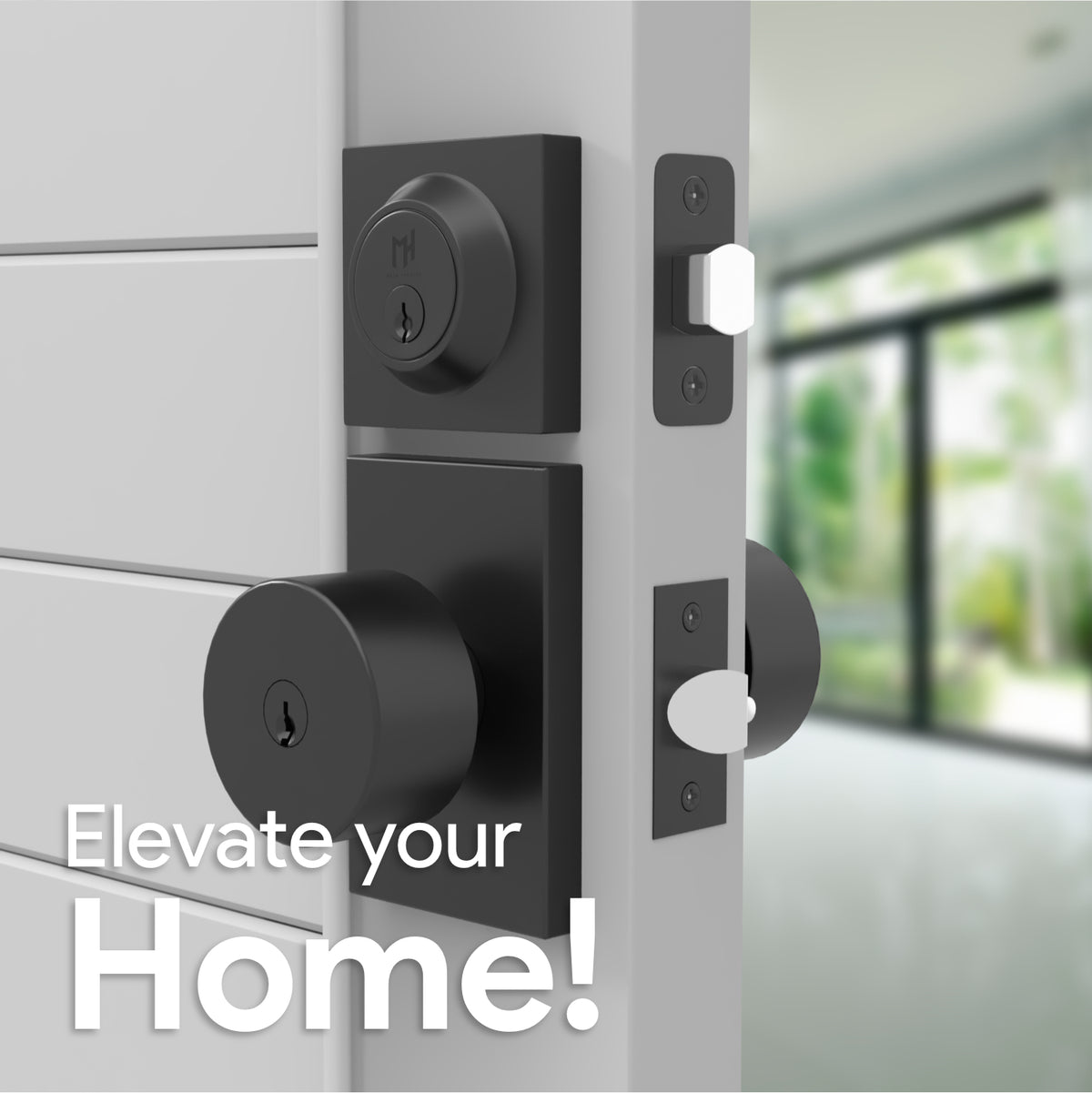 Laura Satin Nickel entry set measurements and included installation hardware