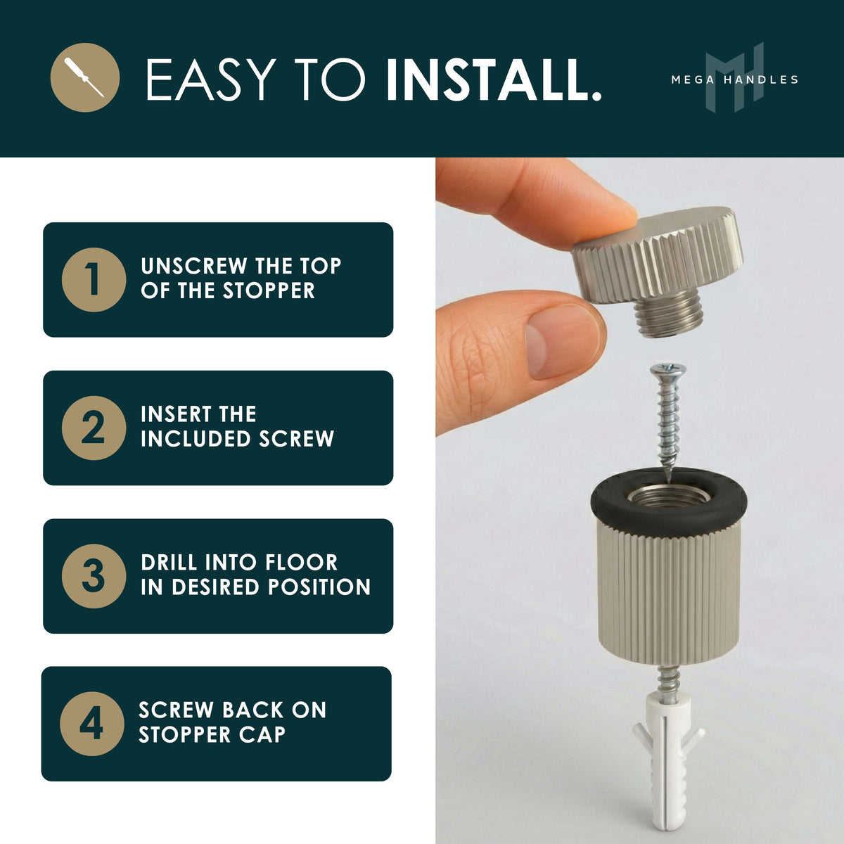 Linear Door Stopper