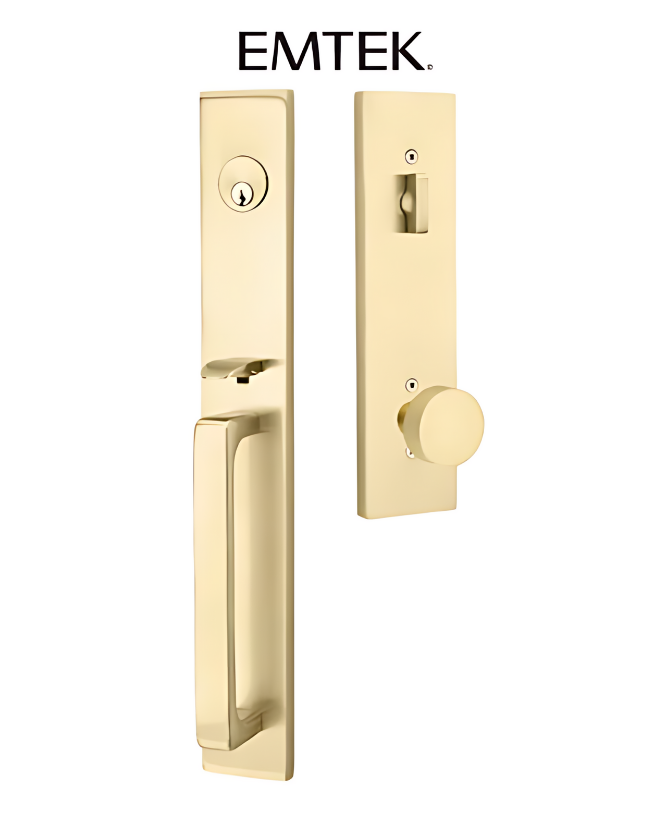 Emtek Lausanne Tubular Single Cylinder Handleset Collection