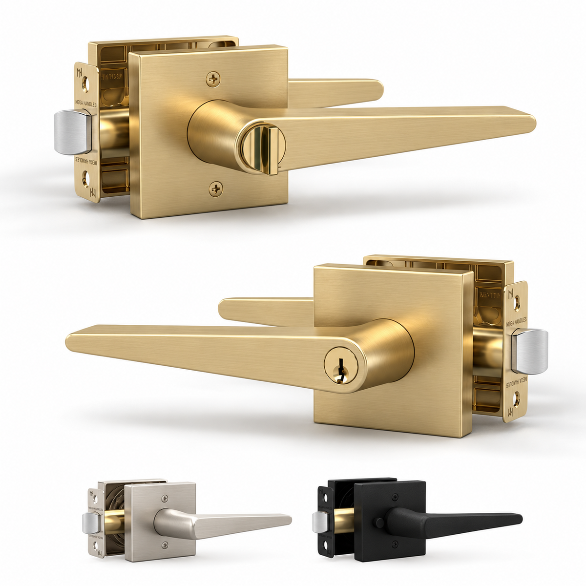 Schein Satin Brass / Entry product image