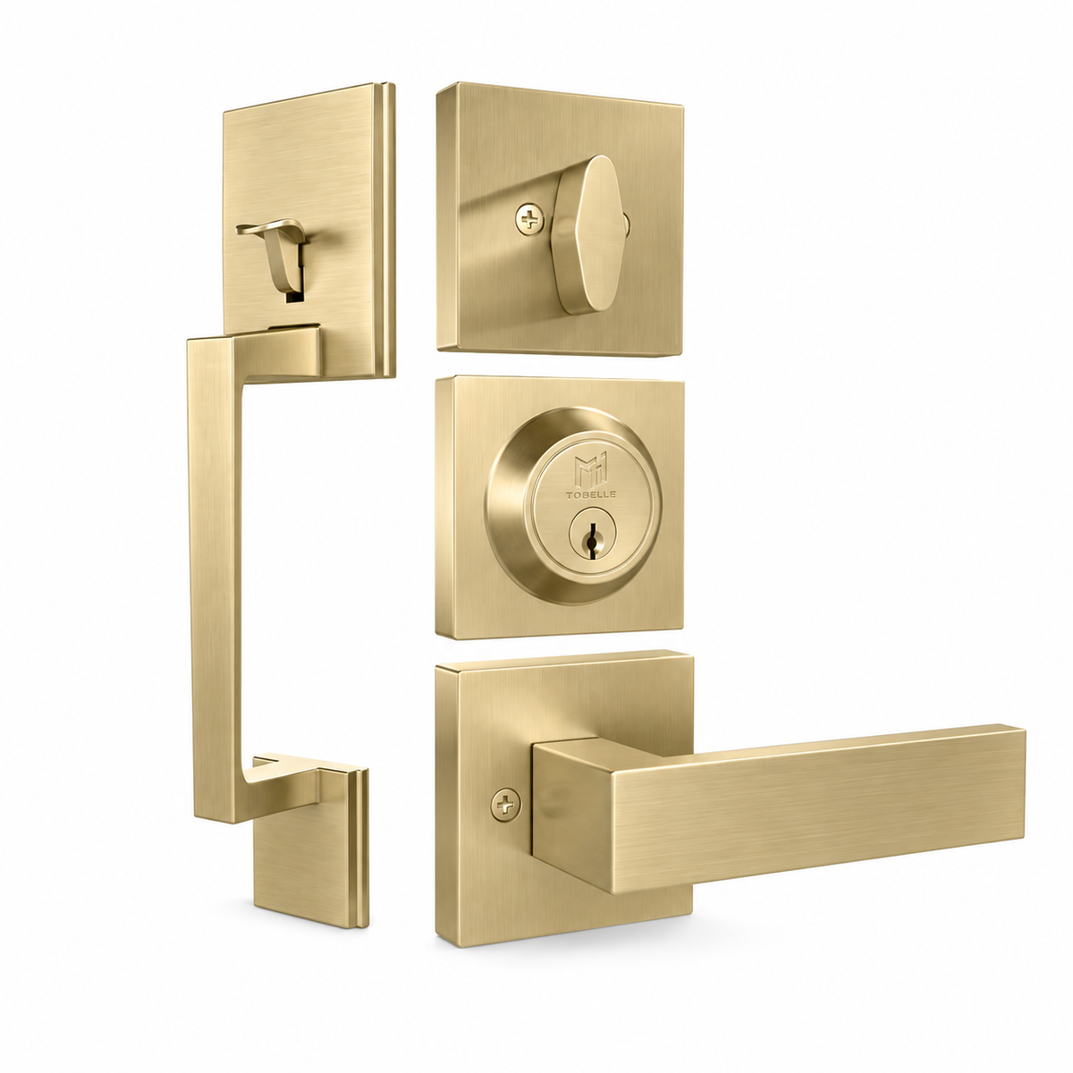 Tobelle Satin Brass / Square (Robell Collection) product image