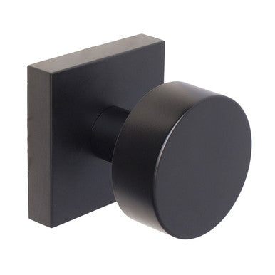 Weslock Mesa Knob Matte Black Series