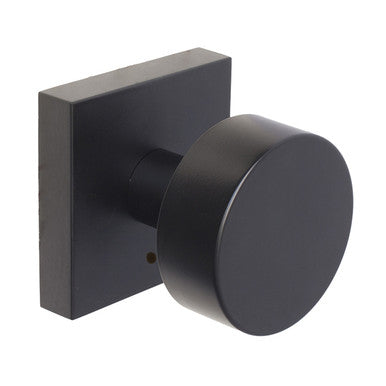 Weslock Mesa Knob Matte Black Series