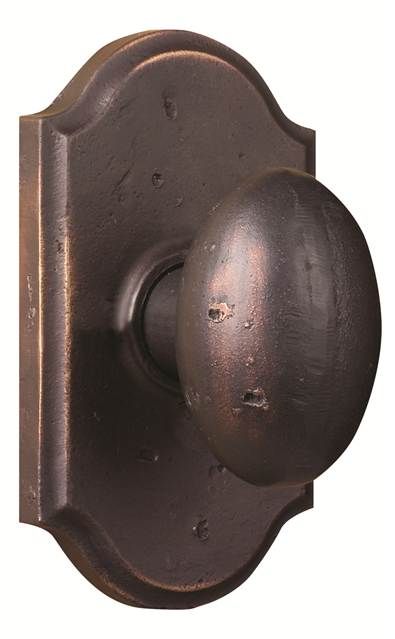 Weslock Wexford Knob Molten Bronze Series