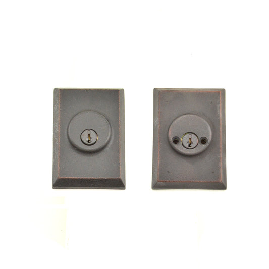 Weslock Deadbolt Molten Bronze Series