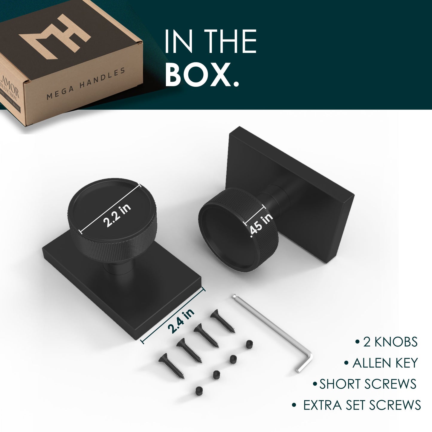 Barton Collection | Knurled Knob