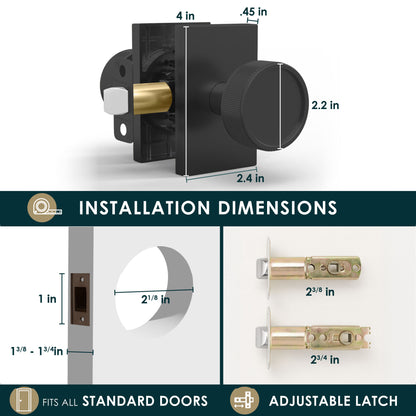 Barton Collection | Knurled Knob