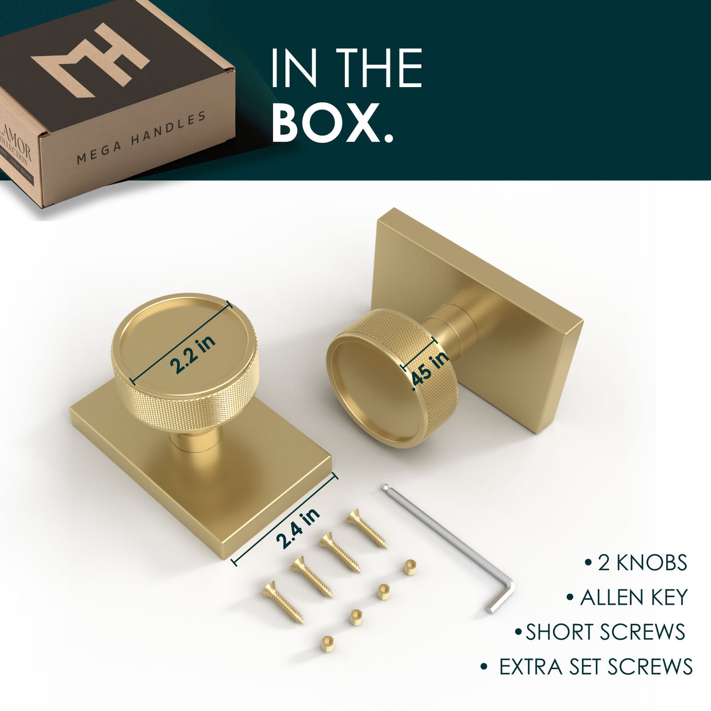 Barton Collection | Knurled Knob