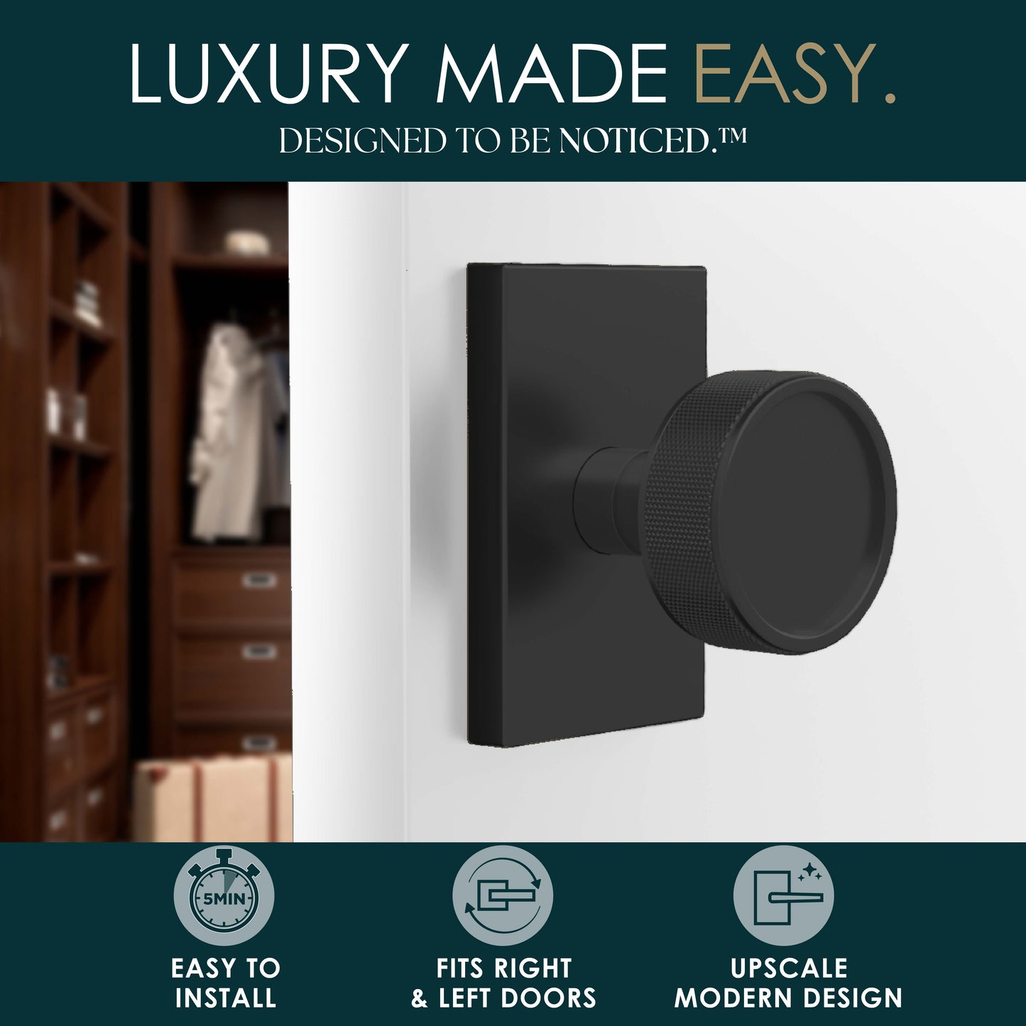 Barton Collection | Knurled Knob