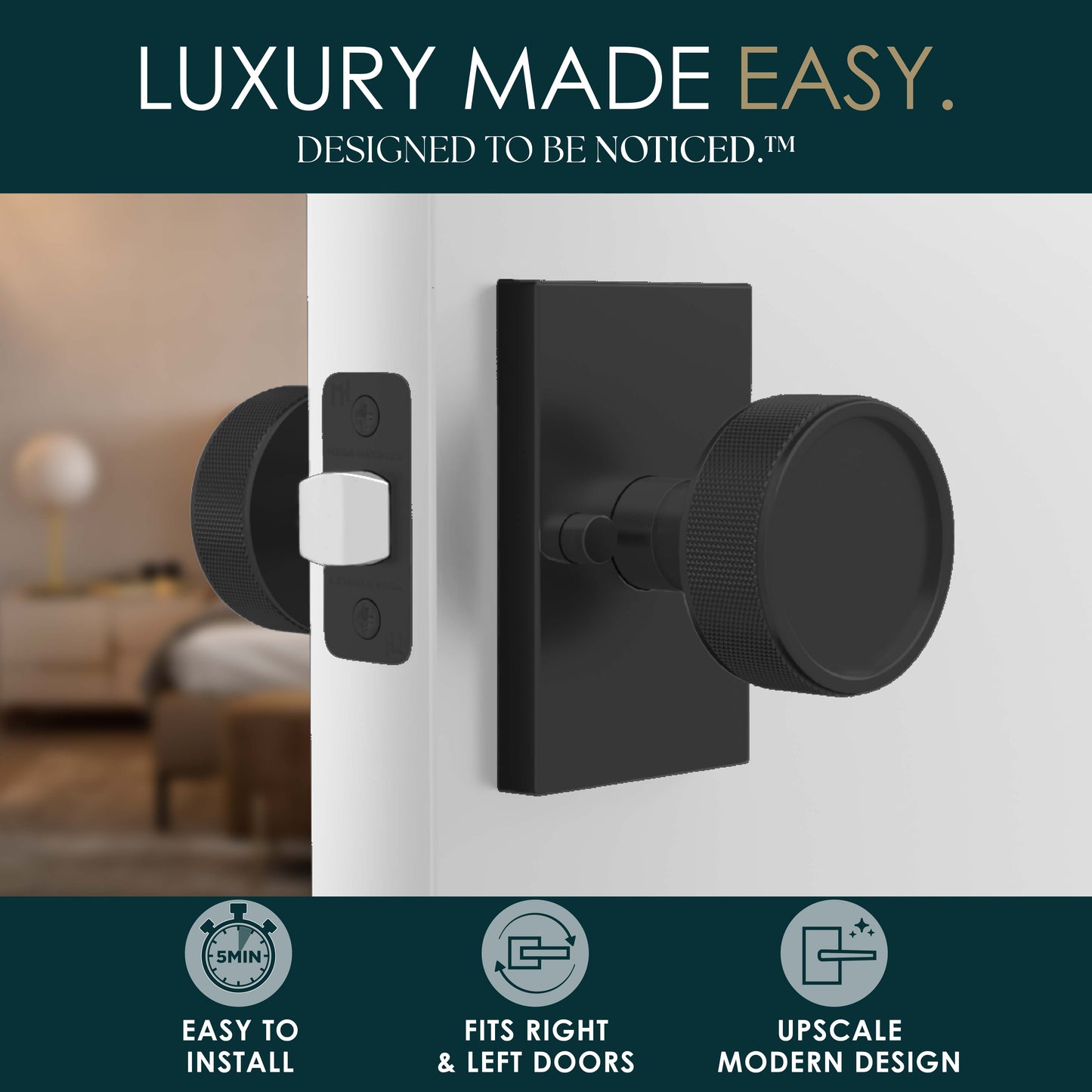 Barton Collection | Knurled Knob