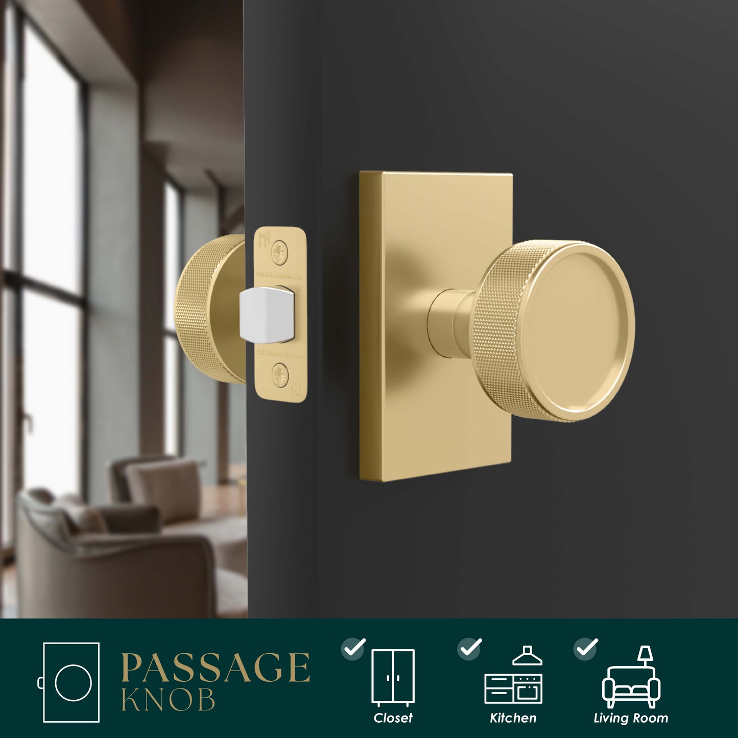 Barton Collection | Knurled Knob