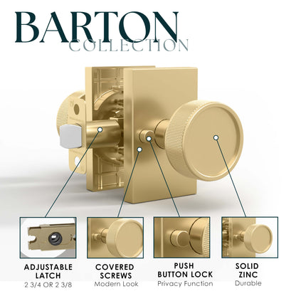 Barton Collection | Knurled Knob