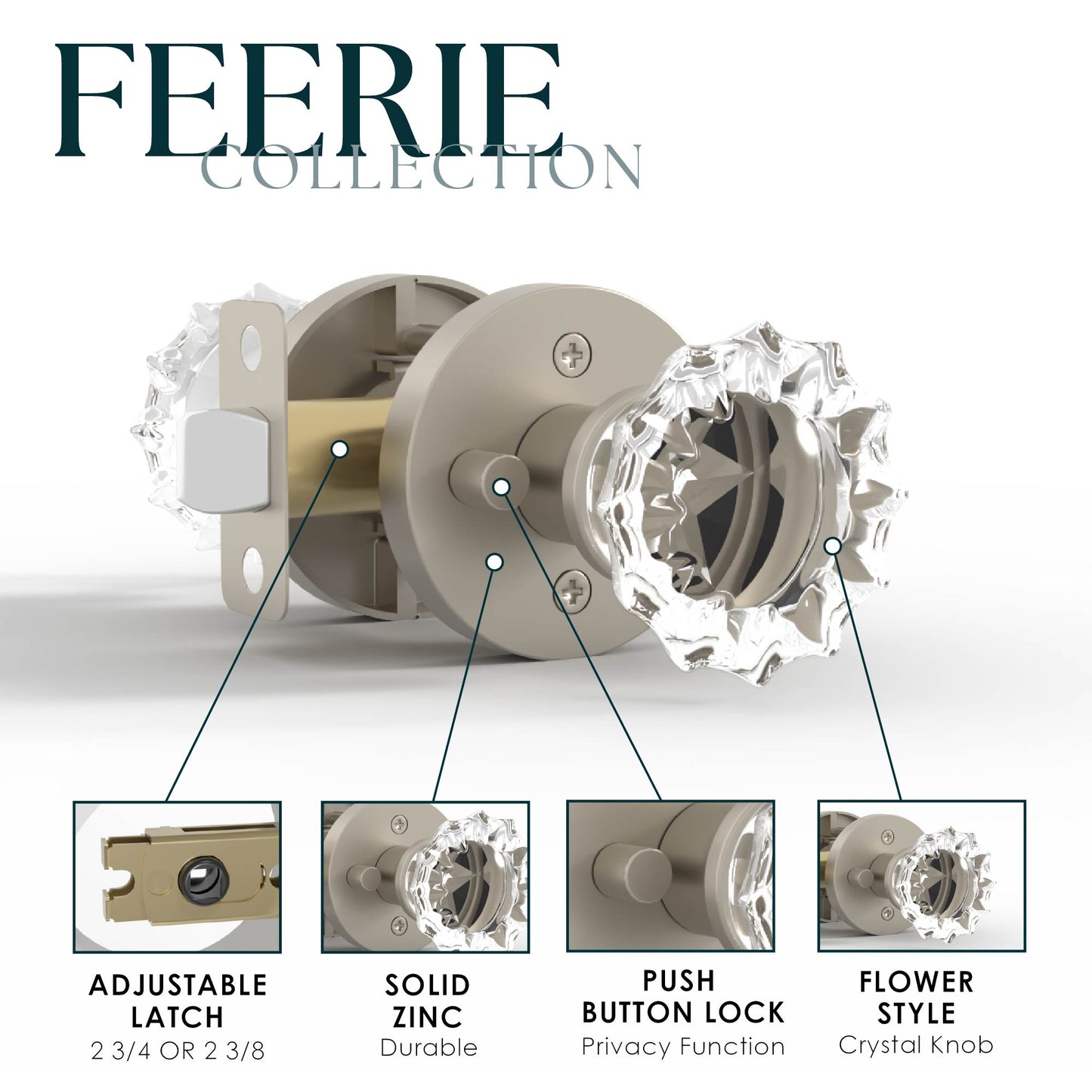 Féerie Collection | Crystal Knob