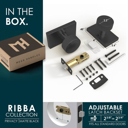 Emeluxe | Ribba Collection | Ridged Knob