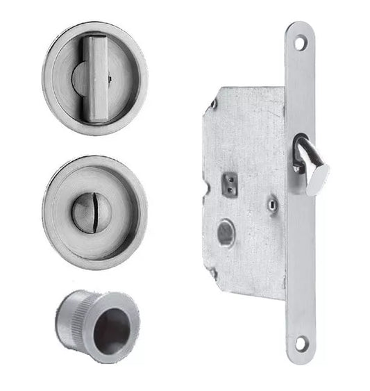 Omnia Pocket Door Mortise Lock