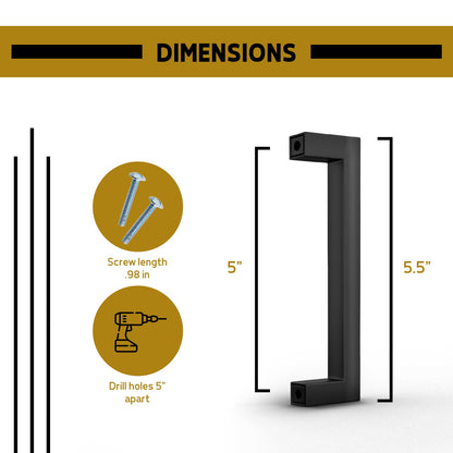 Mega Handles Fargo Square Cabinet Pulls