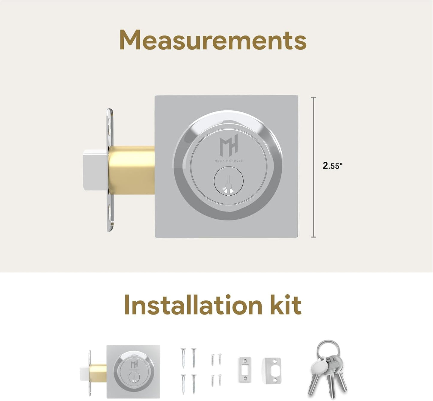 Mega Handles Robell Deadbolt