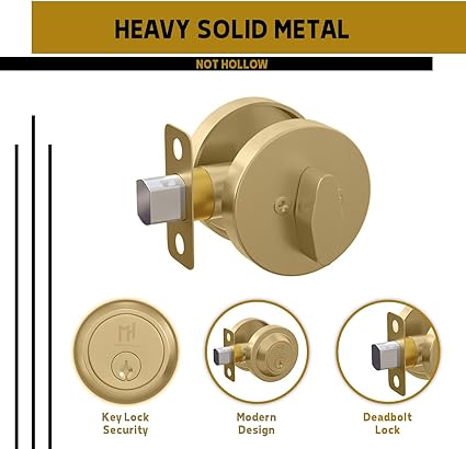 Mega Handles Raegen Entrance Round Deadbolt