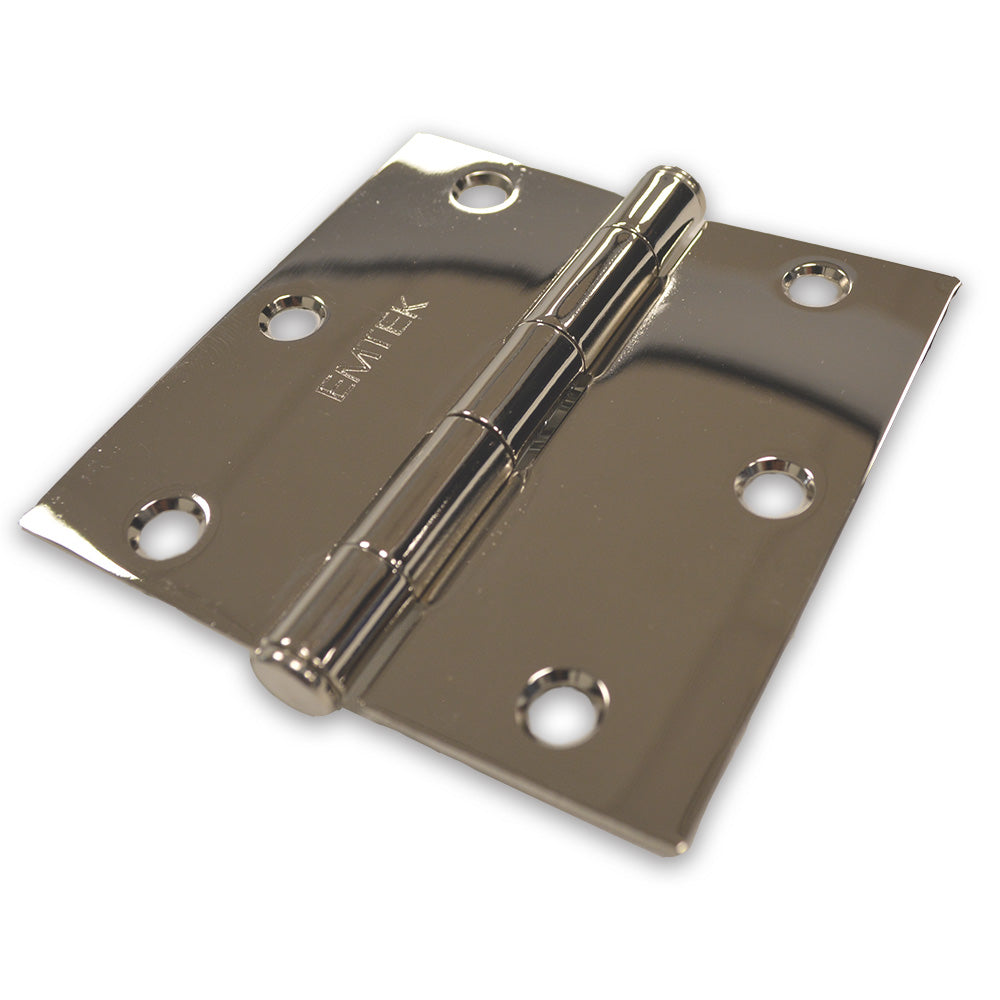 Emtek Square Plain Bearing Steel Hinges Collection