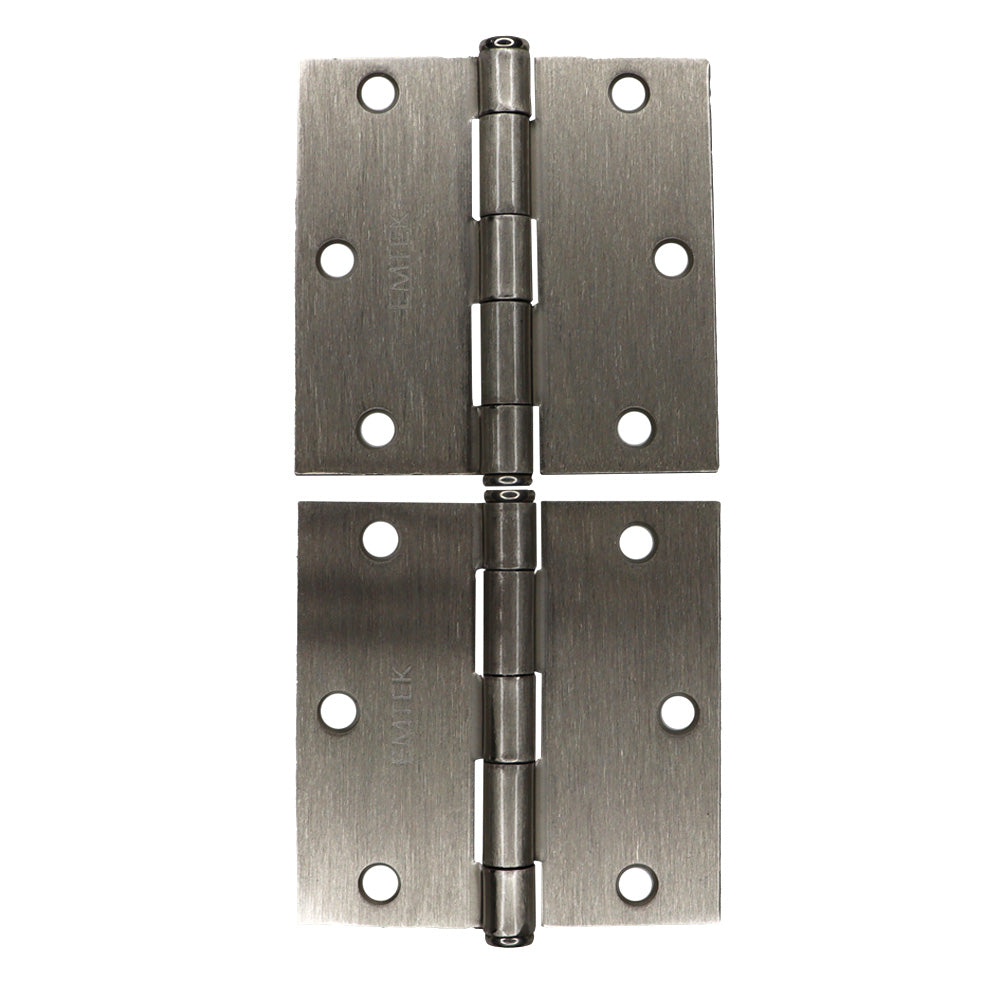 Emtek Square Plain Bearing Steel Hinges Collection