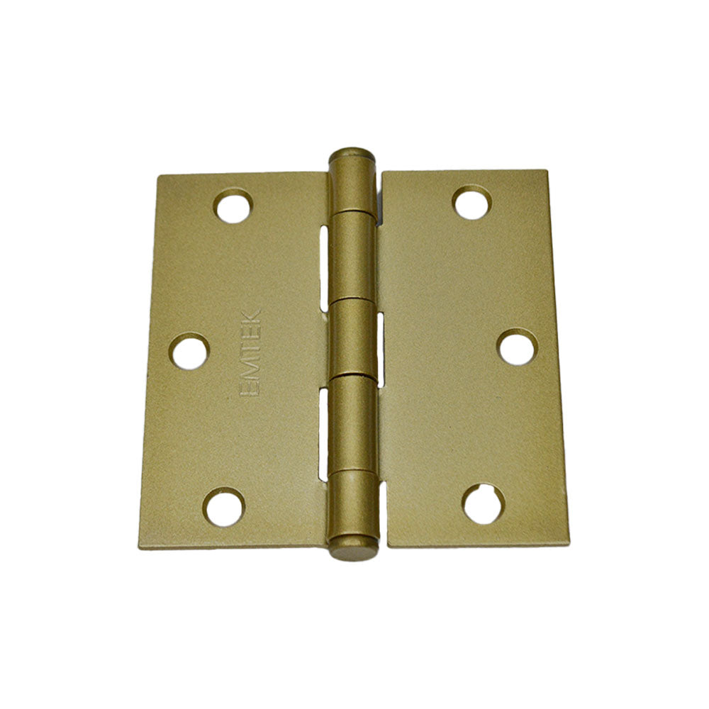 Emtek Square Plain Bearing Steel Hinges Collection