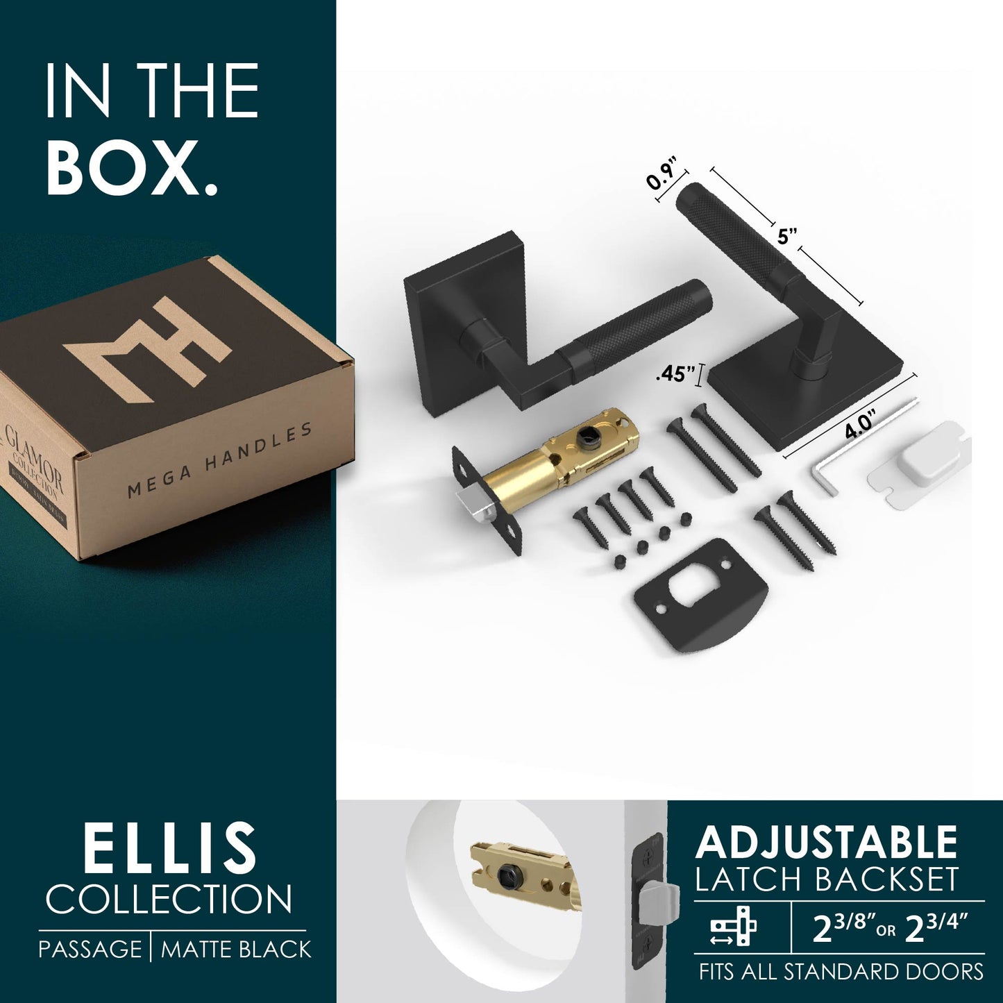 Ellis Collection | Knurled Lever